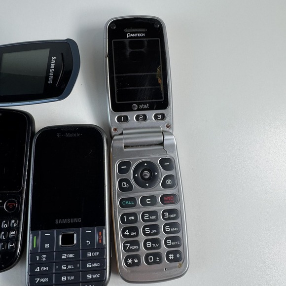 Mixed Brands Cell Phone Lot Bar QWERTY Parts Repair Untested AT&T Verizon - Picture 5 of 10